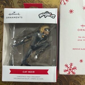 2024 Hallmark Miraculous Cat Noir Ornament NIB